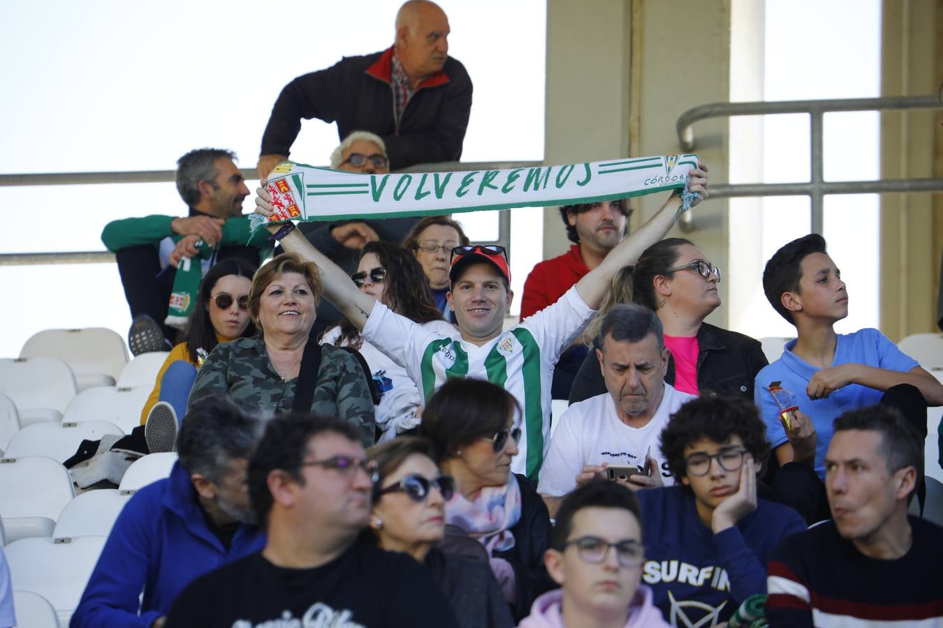 El ambiente en el Córdoba CF-Sevilla Atlético, en imágenes