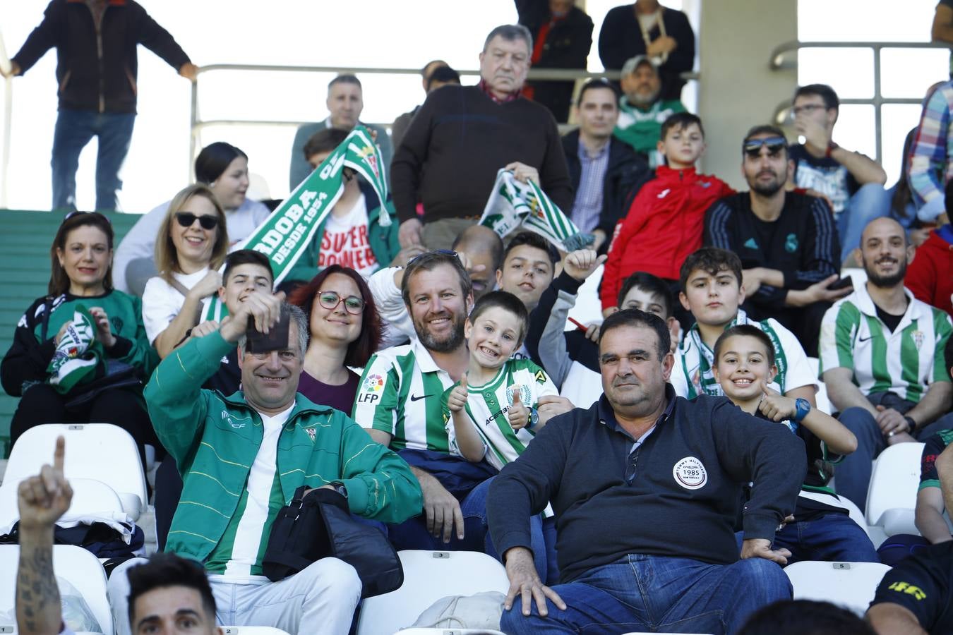 El ambiente en el Córdoba CF-Sevilla Atlético, en imágenes