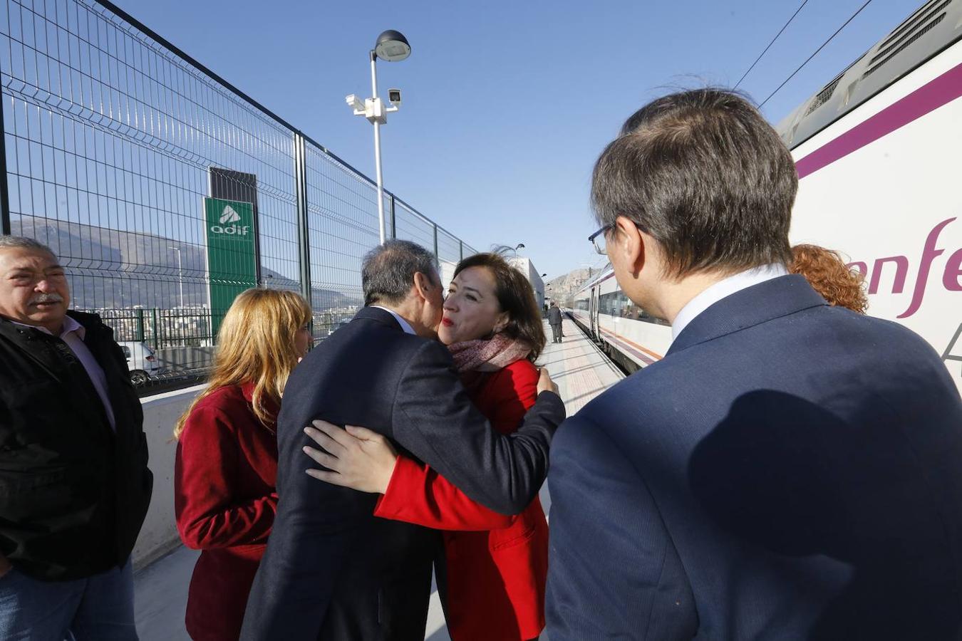 La inauguración del Avant entre Córdoba y Granada, en imágenes