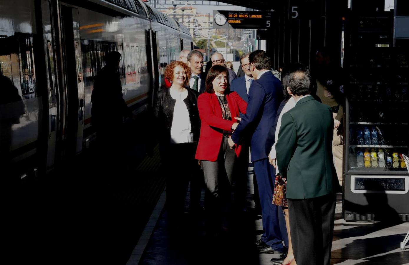 La inauguración del Avant entre Córdoba y Granada, en imágenes