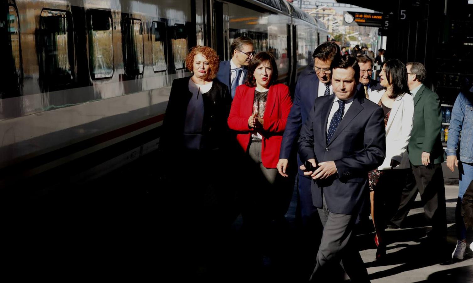 La inauguración del Avant entre Córdoba y Granada, en imágenes