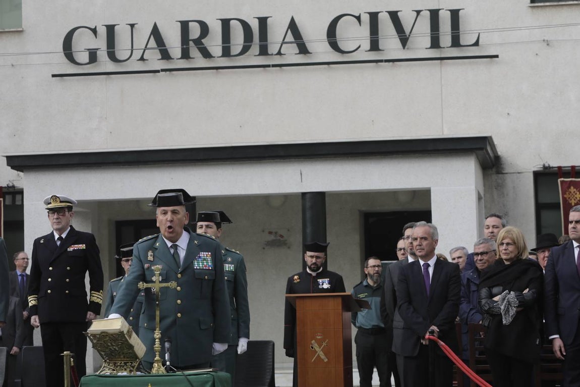 FOTOS: El coronel jefe Jesús Núñez toma posesión de su nuevo cargo