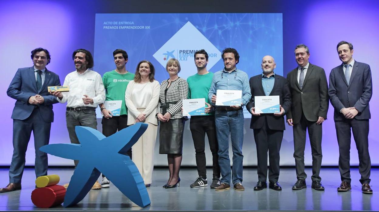 Entrega de los Premios EmprendedorXXI en Sevilla