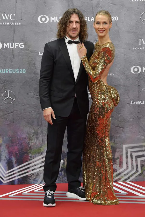 Vanesa Lorenzo brilla en la alfombra roja de los Premios Laureus 2020