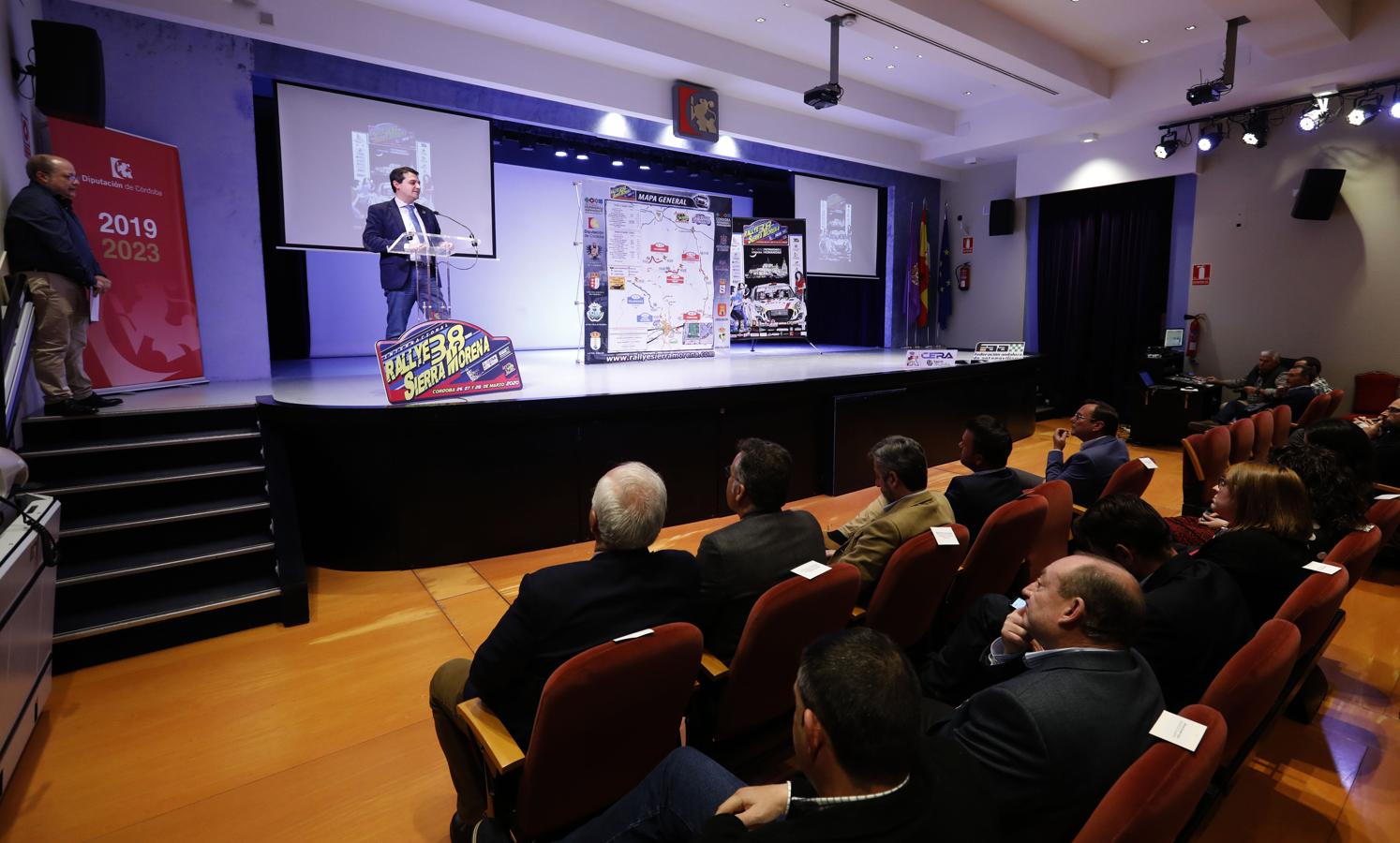 La presentación del Rallye Sierra Morena de Córdoba, en imágenes