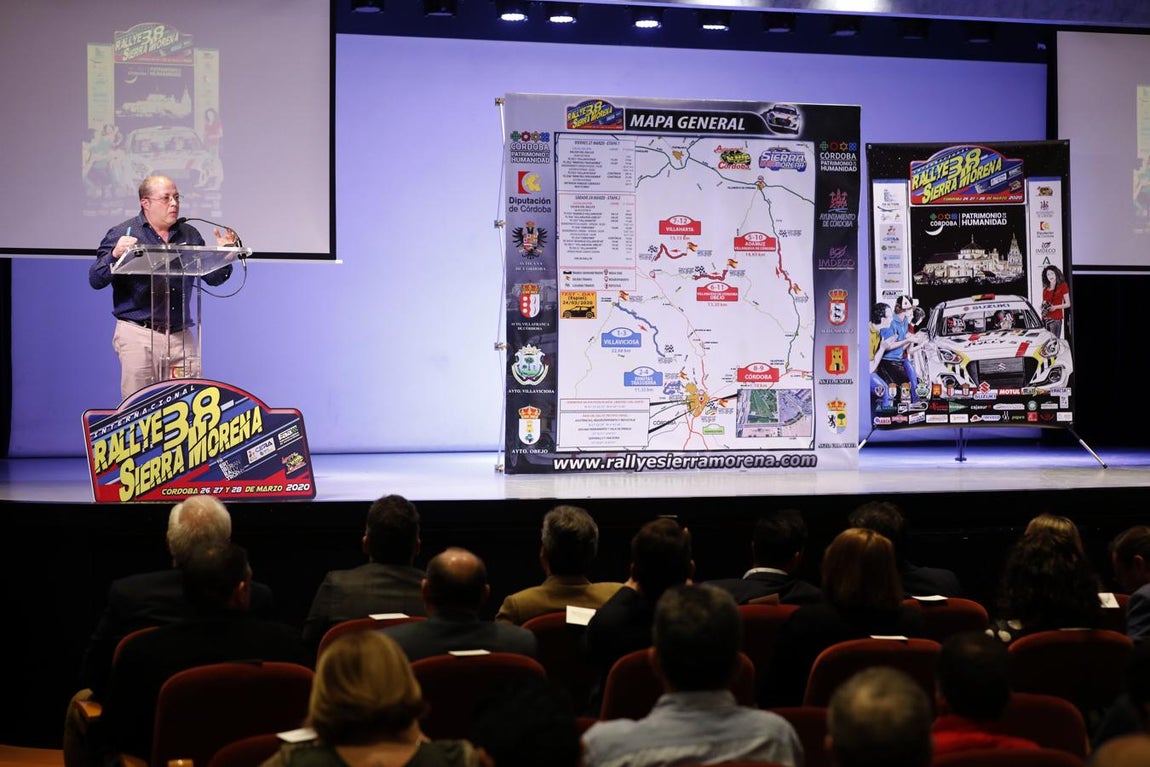 La presentación del Rallye Sierra Morena de Córdoba, en imágenes