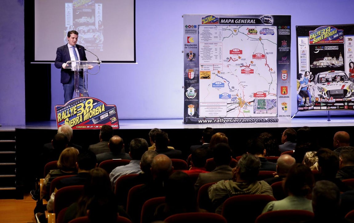La presentación del Rallye Sierra Morena de Córdoba, en imágenes