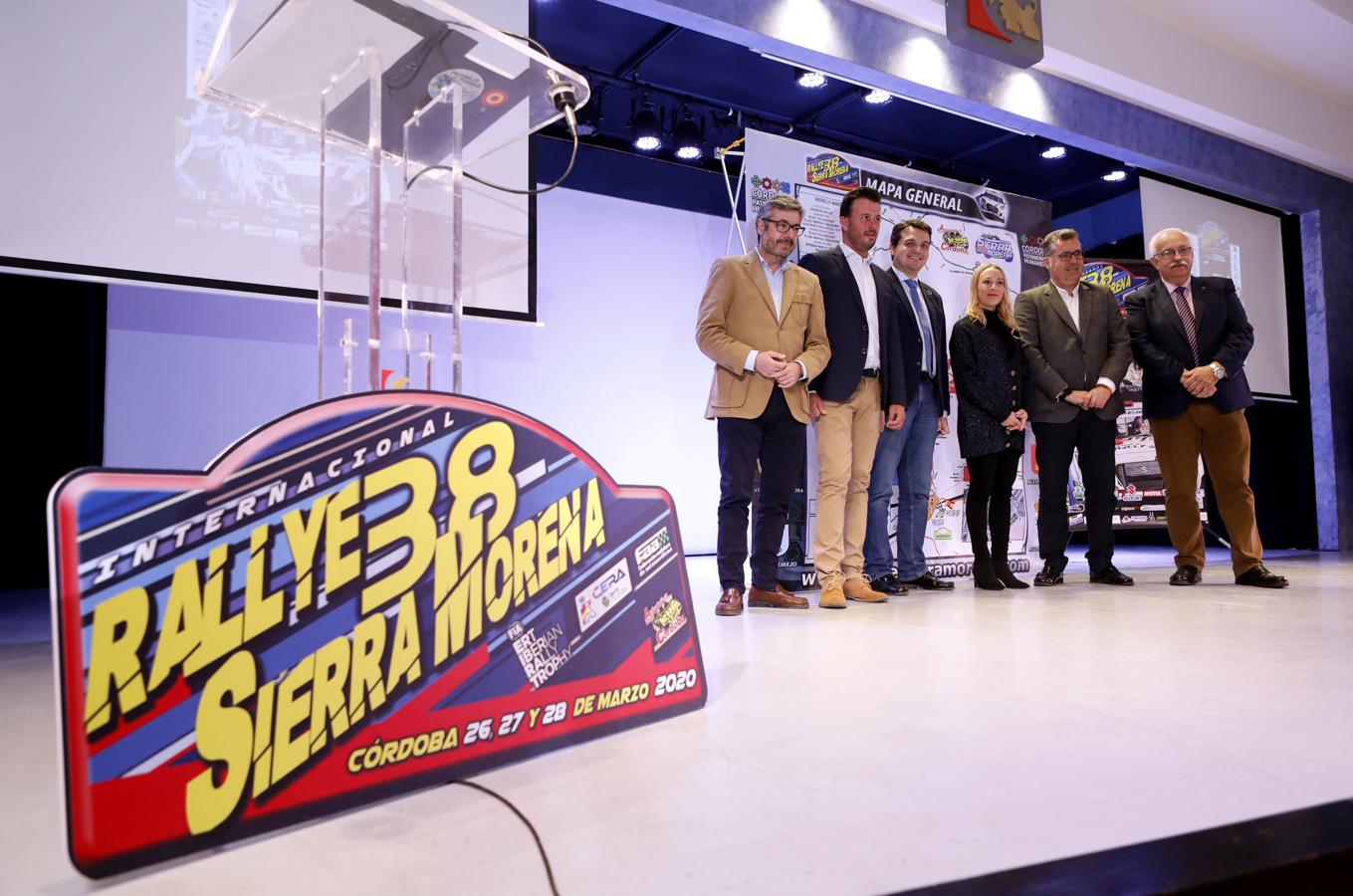 La presentación del Rallye Sierra Morena de Córdoba, en imágenes