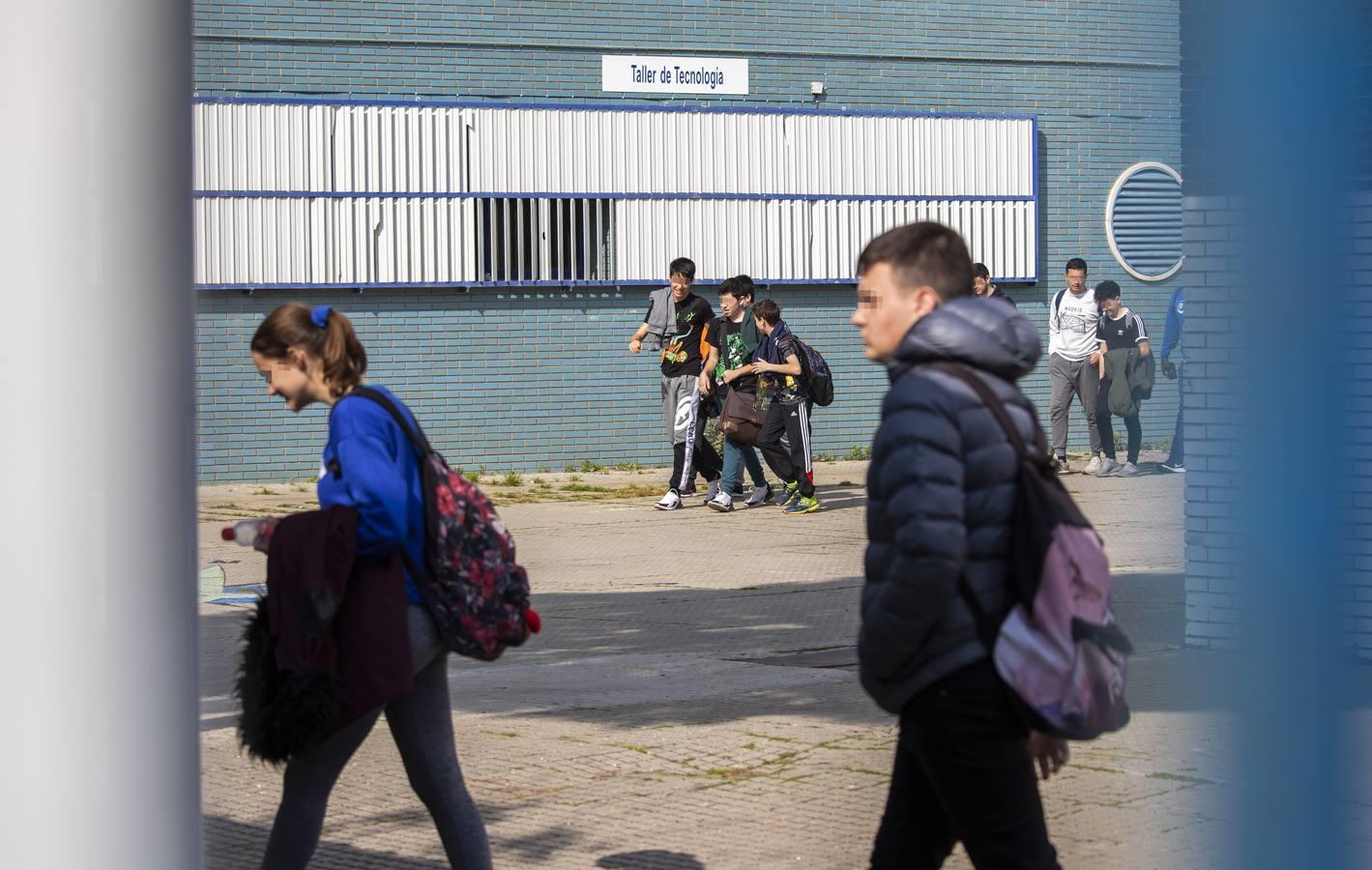 Un instituto de Punta Umbría pide auxilio a las autoridades