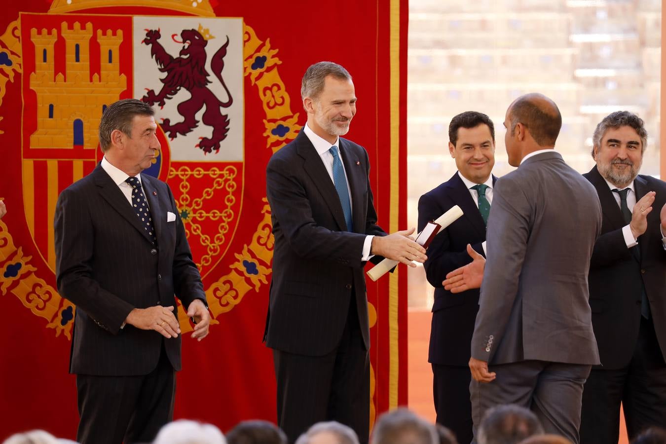 El Rey entrega los Premios Taurinos y Universitarios de la Real Maestranza de Caballería (I)