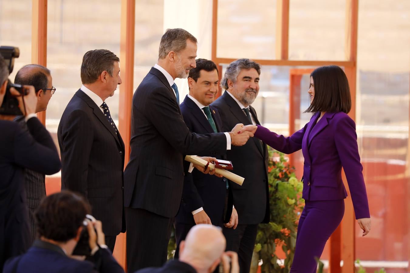 El Rey entrega los Premios Taurinos y Universitarios de la Real Maestranza de Caballería (II)