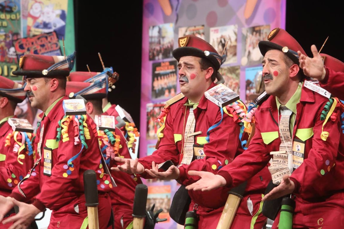 FOTOS: Chirigota Noche en el museo en el COAC 2020