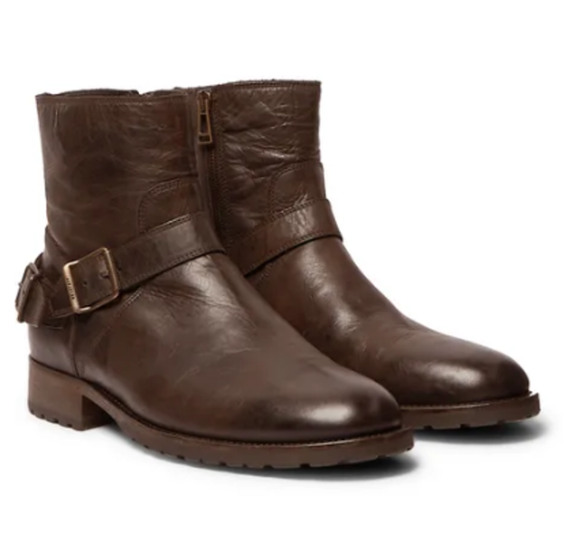 Botas tipo biker de Belstaff. Las botas 'Trialmaster' de Belstaff se introdujeron en los años 50 y están diseñadas para conducir motos aunque ahora se utilicen en cualquier ocasión. Precio: 495 euros.