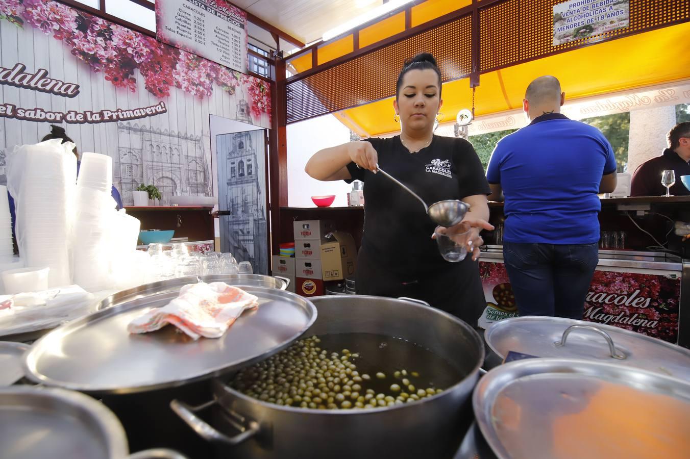 El arranque de la temporada de caracoles en Córdoba, en imágenes