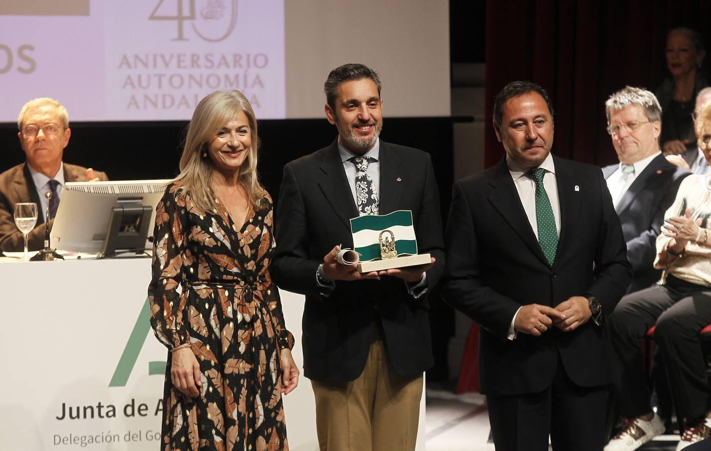 Entrega de «Banderas de Andalucía» de la provincia de Sevilla