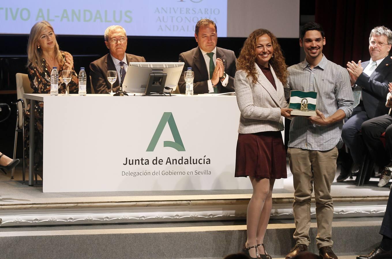 Entrega de «Banderas de Andalucía» de la provincia de Sevilla