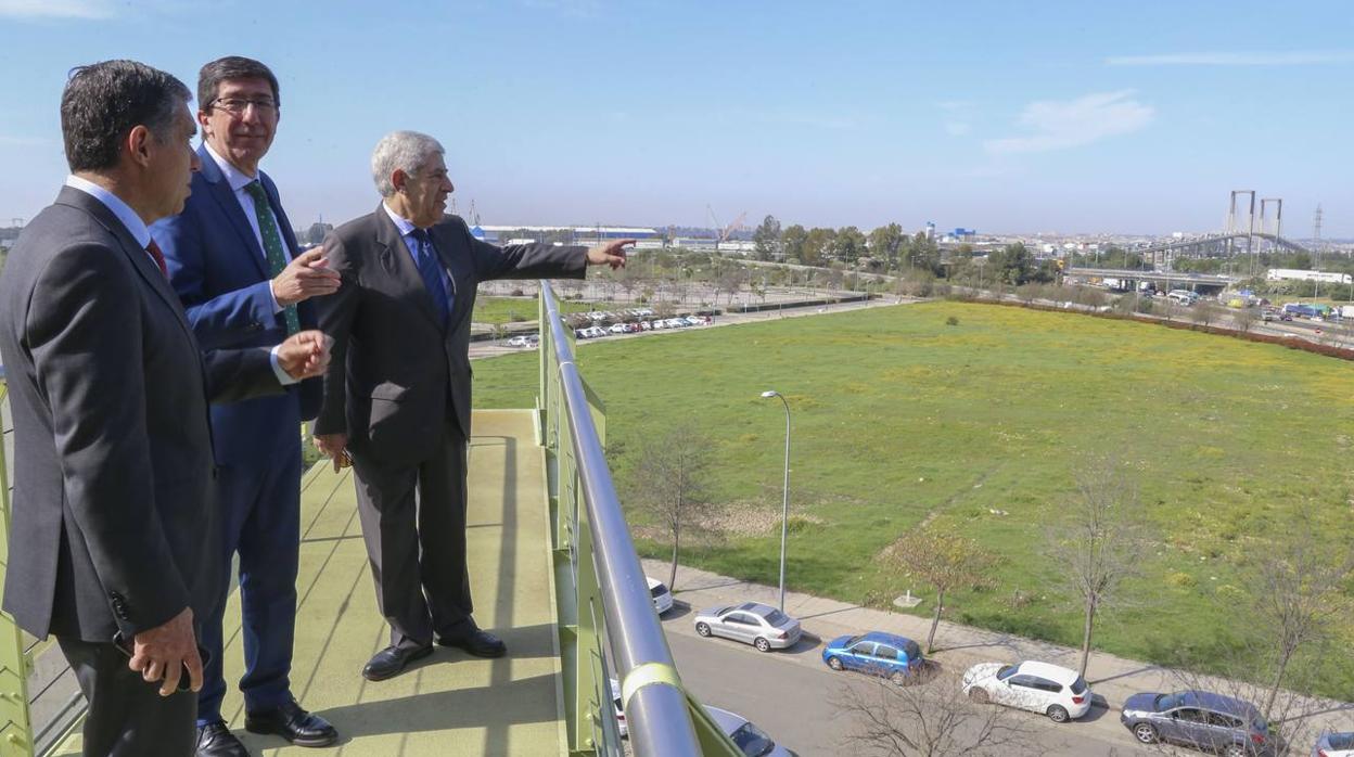 Un paseo por la futura Ciudad de la Justicia de Sevilla