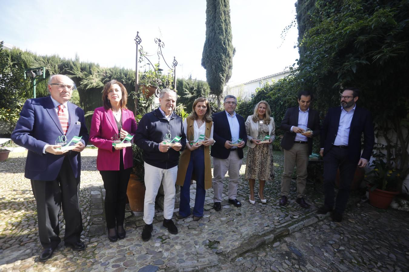 El homenaje del PP de Córdoba a sus parlamentarios andaluces, en imágenes