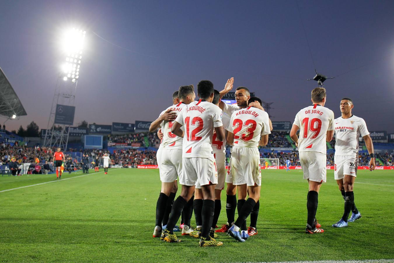 El Getafe-Sevilla de LaLiga, en imágenes