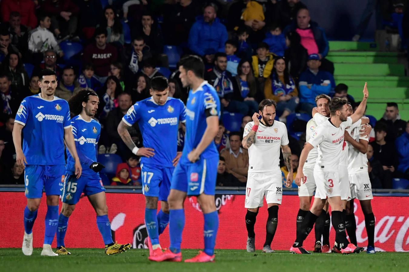 El Getafe-Sevilla de LaLiga, en imágenes