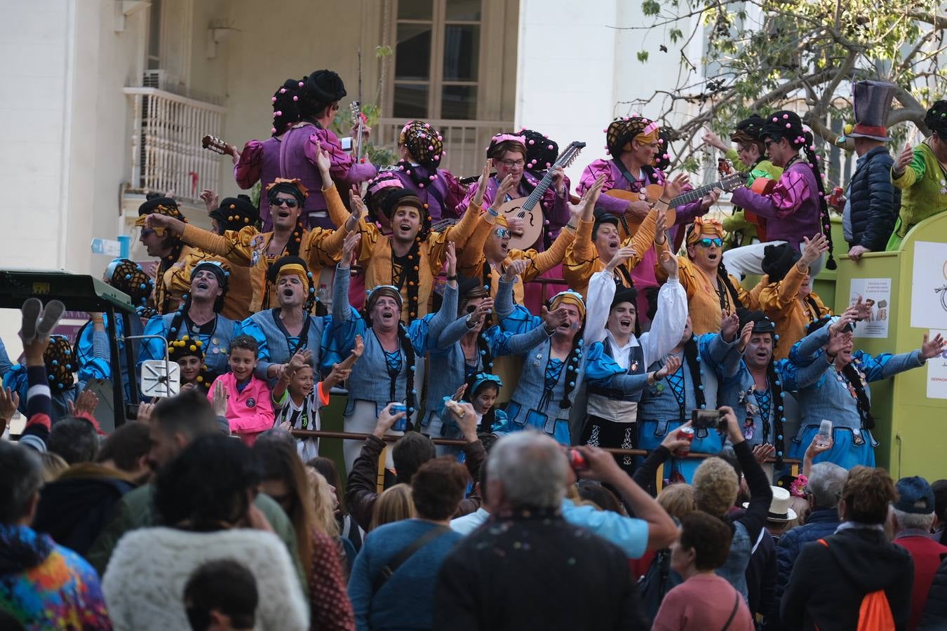 FOTOS: Lunes de coros en el Carnaval de Cádiz 2020