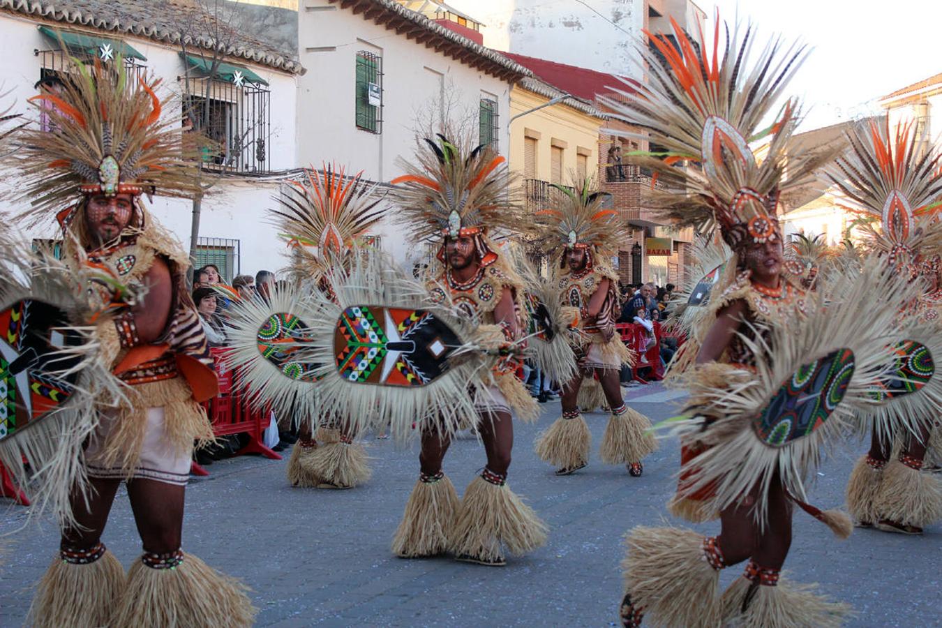 El animado carnaval de Villafranca de los Caballeros, en imágenes