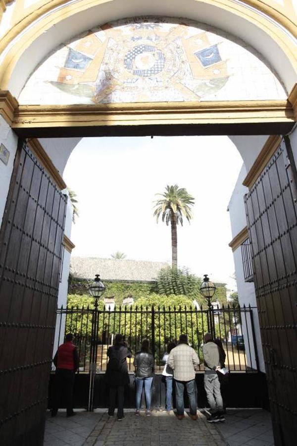 La Casa de las Dueñas. El Palacio de Dueñas fue construido entre los siglos XV y XVI. Toma su nombre del desaparecido monasterio de Santa María de las Dueñas, que estaba situado en el solar vecino. Pertenece a la Casa de Alba desde el siglo XVII, cuando Fernando Álvarez de Toledo, futuro VI duque de Alba se casó con Antonia Enríquez de Ribera, cuyo padre había heredado el palacio.En el siglo XIX Dueñas se transforma en casa de vecinos y, curiosamente, nace aquí Antonio Machado en 1975. El poeta fue quien reveló por primera vez como era este lugar: «Mi infancia son recuerdos de un patio de Sevilla / y un huerto claro donde madura el limonero…». «Es esta luz de Sevilla... Es el palacio donde nací, / con su rumor de fuente»Pero Dueñas es lo que es hoy en día gracias a Cayetana Fitz-James Stuart, la duquesa de Alba, que tanto cariño le tenía a la ciudad, a sus tradiciones y a su gente. El palacio, que era su residencia, es parte de su legado para la ciudad. Fue en 2016, un año y medio después de la muerte de Cayetana, cuando esta majestuosa casa abre sus puertas a turistas y visitantes, tras más de quinientos años privatizada.