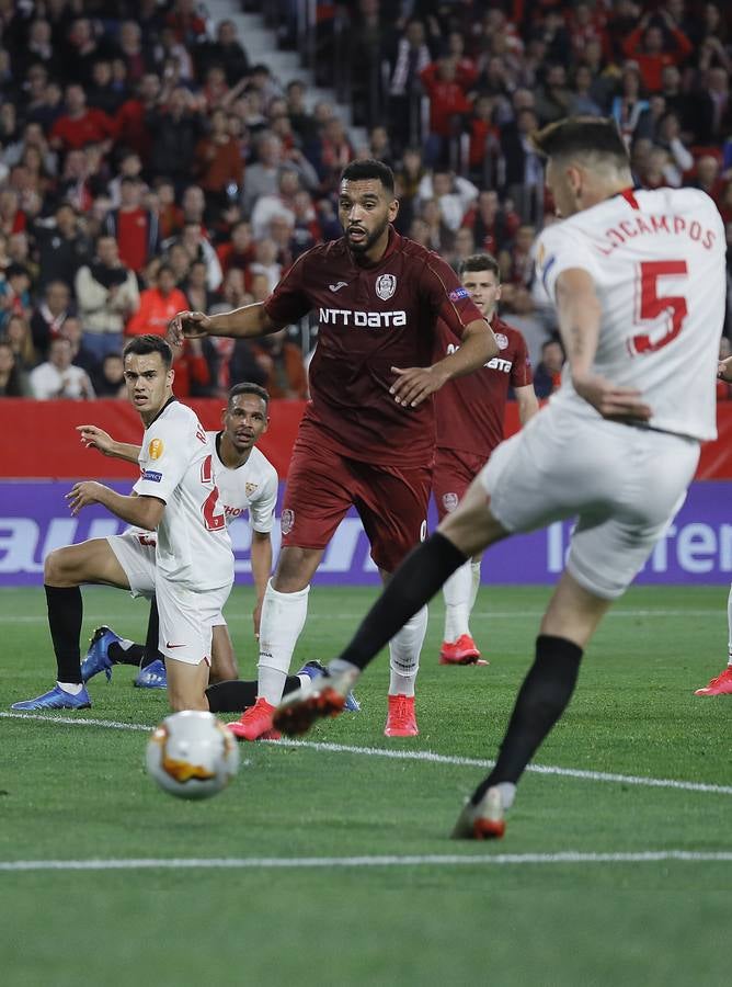 Las mejores imágenes del Sevilla FC - CFR Cluj