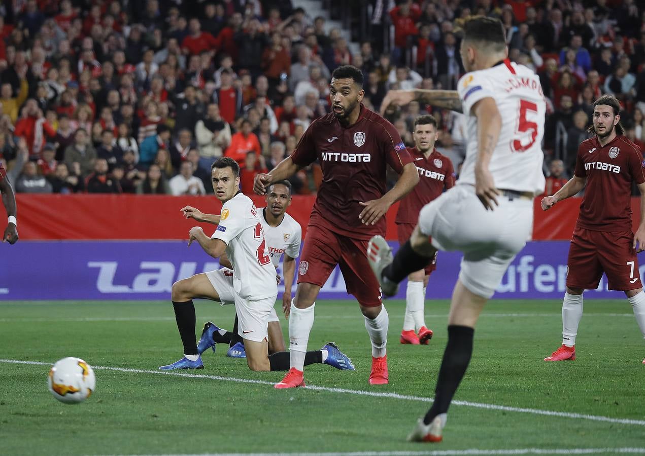 Las mejores imágenes del Sevilla FC - CFR Cluj