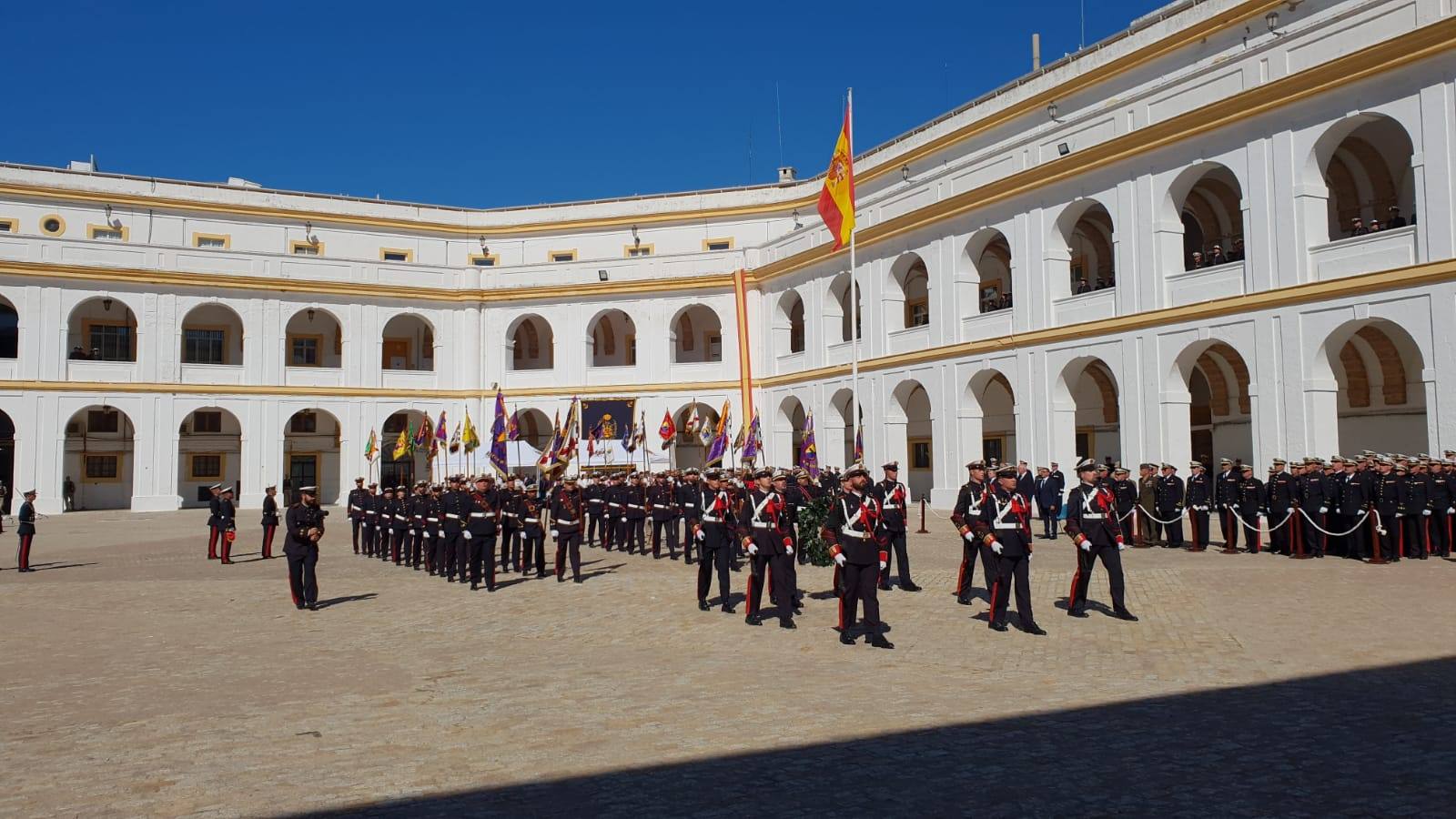 FOTOS: Parada y desfile militar por el 483 aniversario de la Infantería de Marina