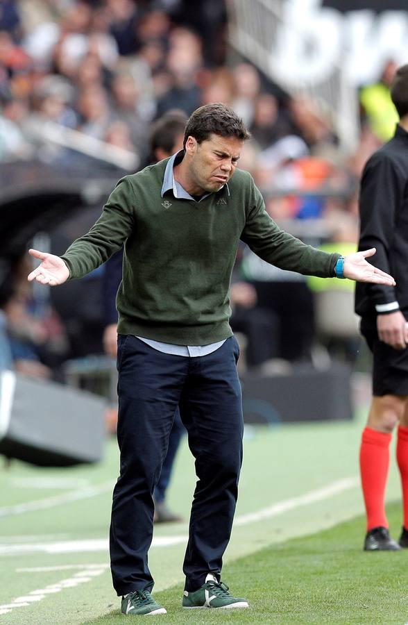 En imágenes, la derrota del Betis ante el Valencia en Mestalla