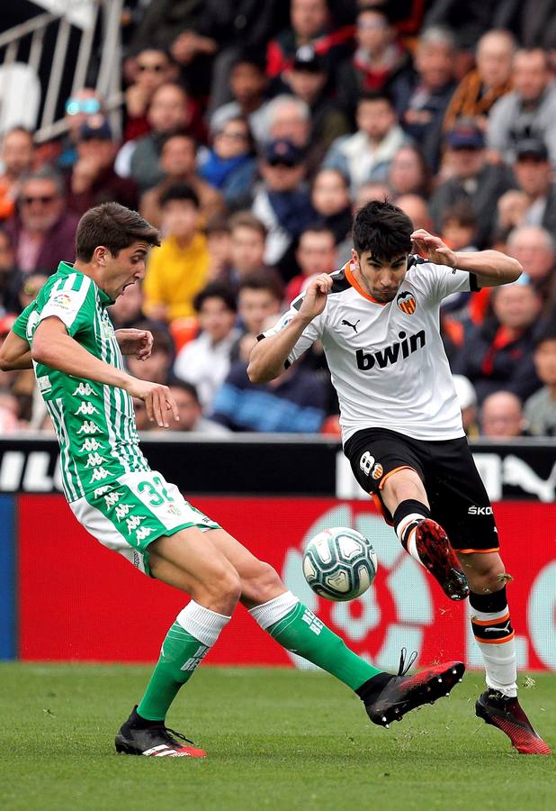 En imágenes, la derrota del Betis ante el Valencia en Mestalla