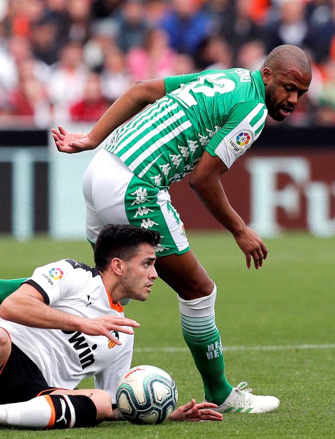 En imágenes, la derrota del Betis ante el Valencia en Mestalla