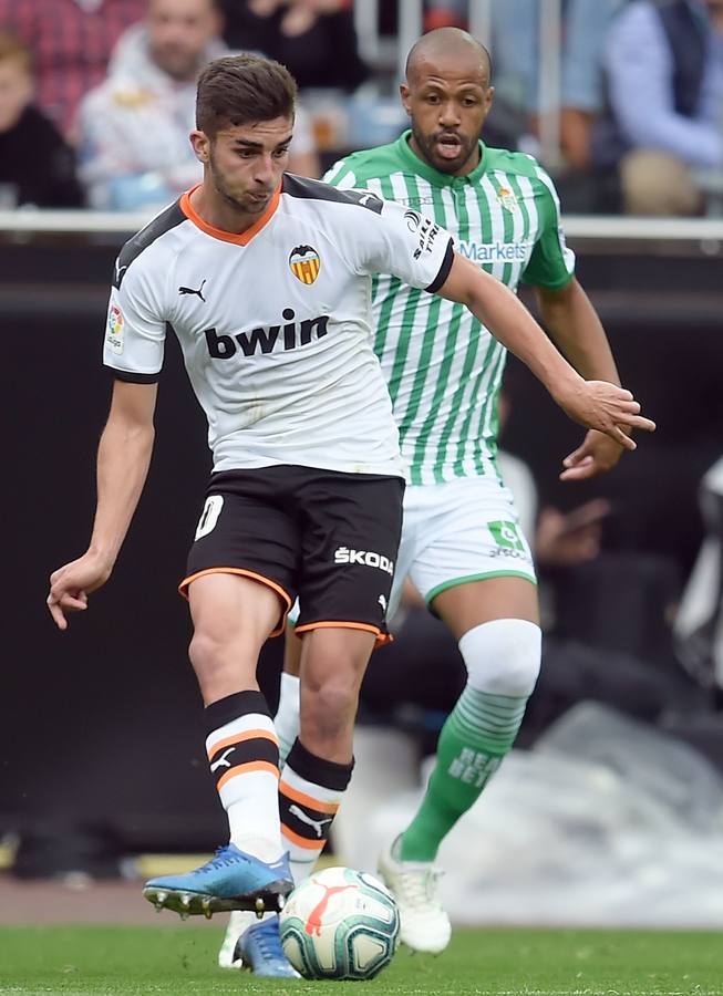 En imágenes, la derrota del Betis ante el Valencia en Mestalla