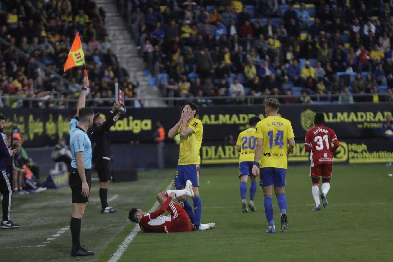 FOTOS: El Cádiz CF - UD Almería en imágenes