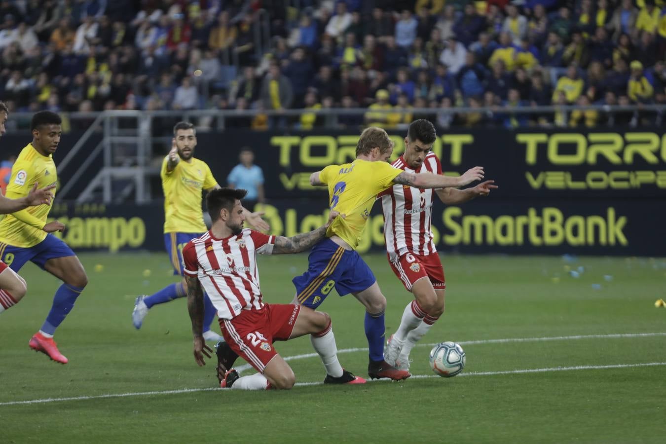 FOTOS: El Cádiz CF - UD Almería en imágenes