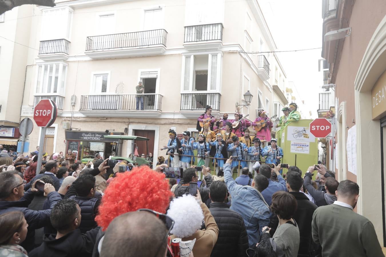 FOTOS: Cádiz se despide de febrero con los carruseles de coros el segundo sábado de carnaval