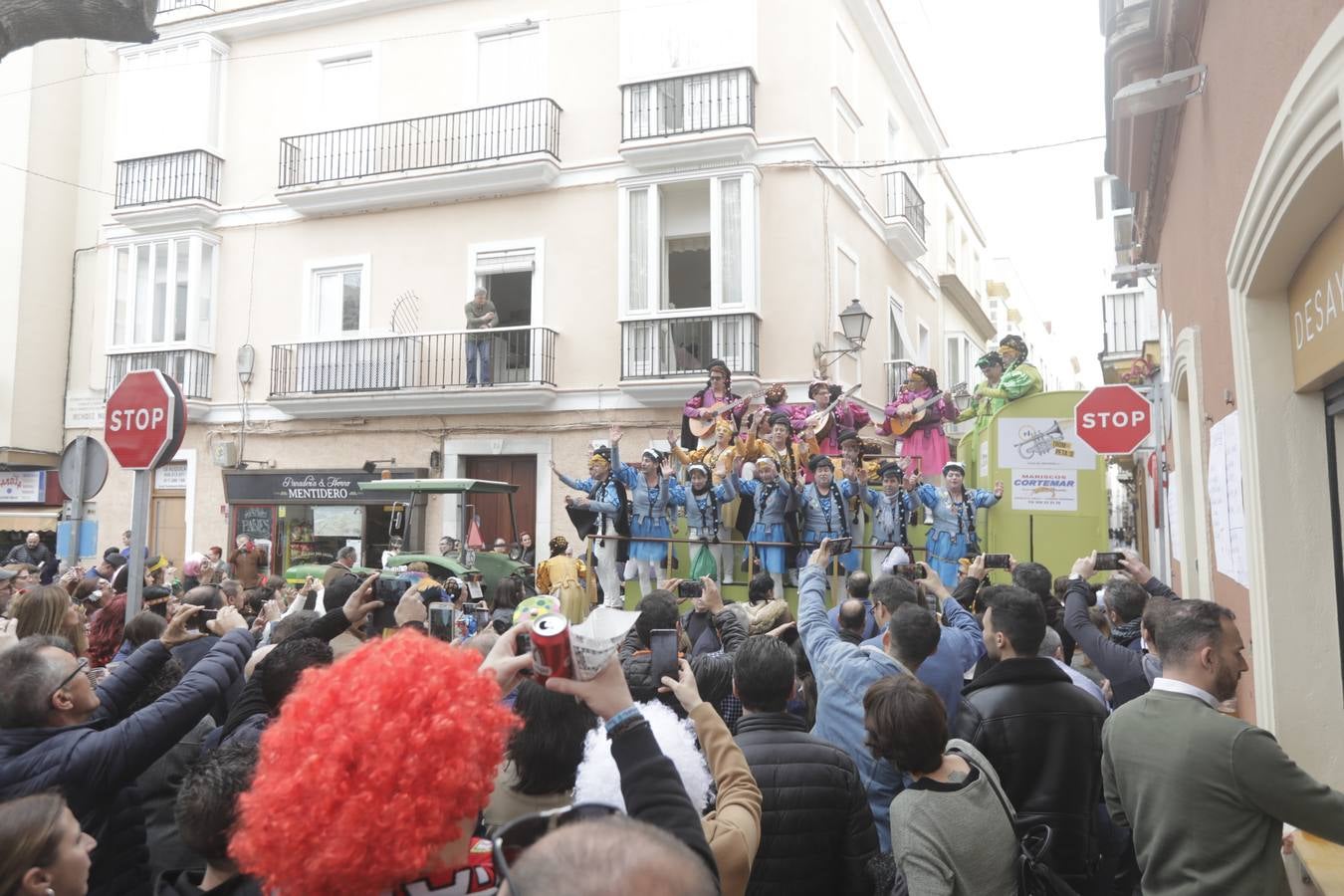 FOTOS: Cádiz se despide de febrero con los carruseles de coros el segundo sábado de carnaval