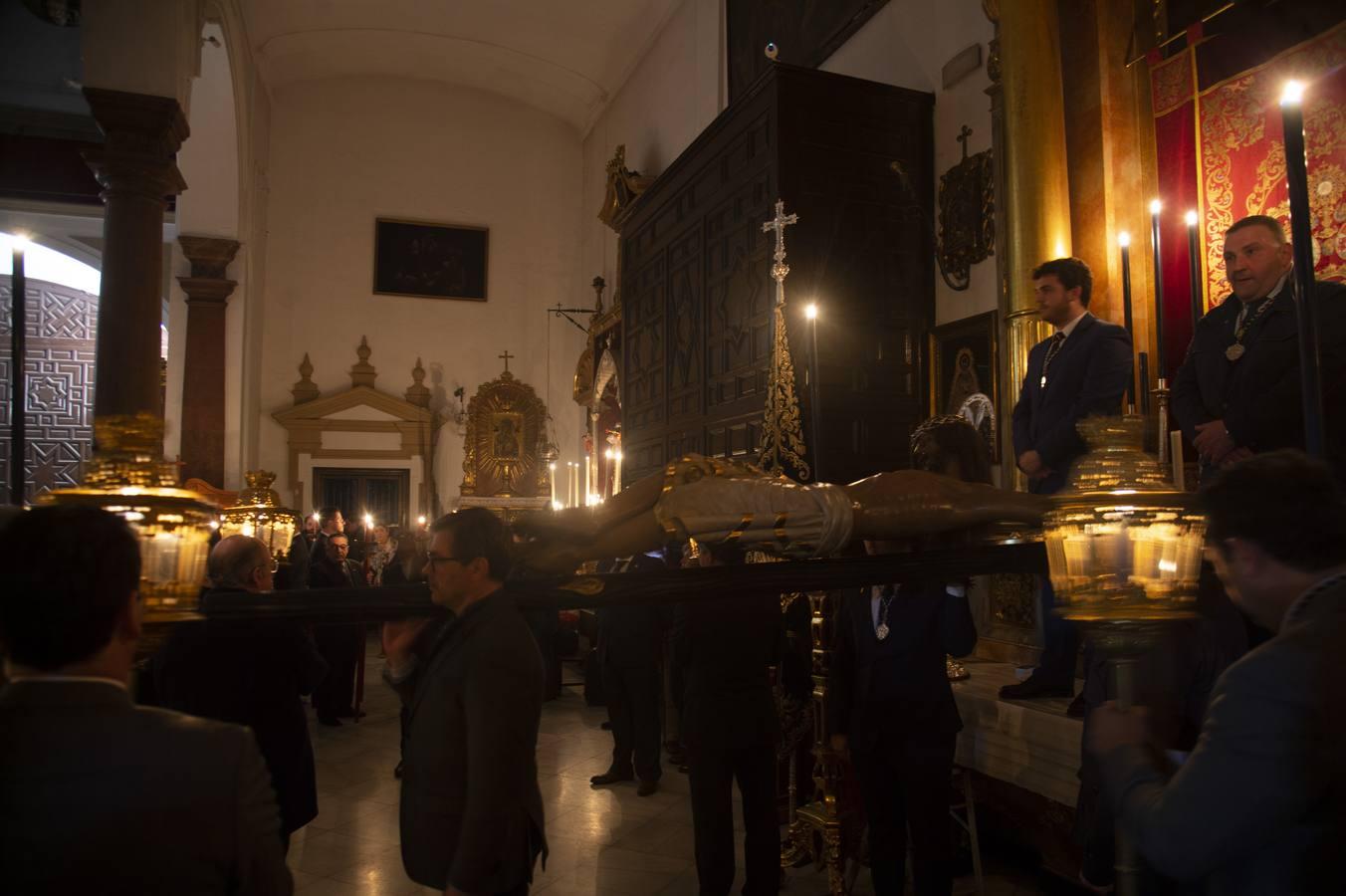 El vía crucis del Cristo de San Agustín