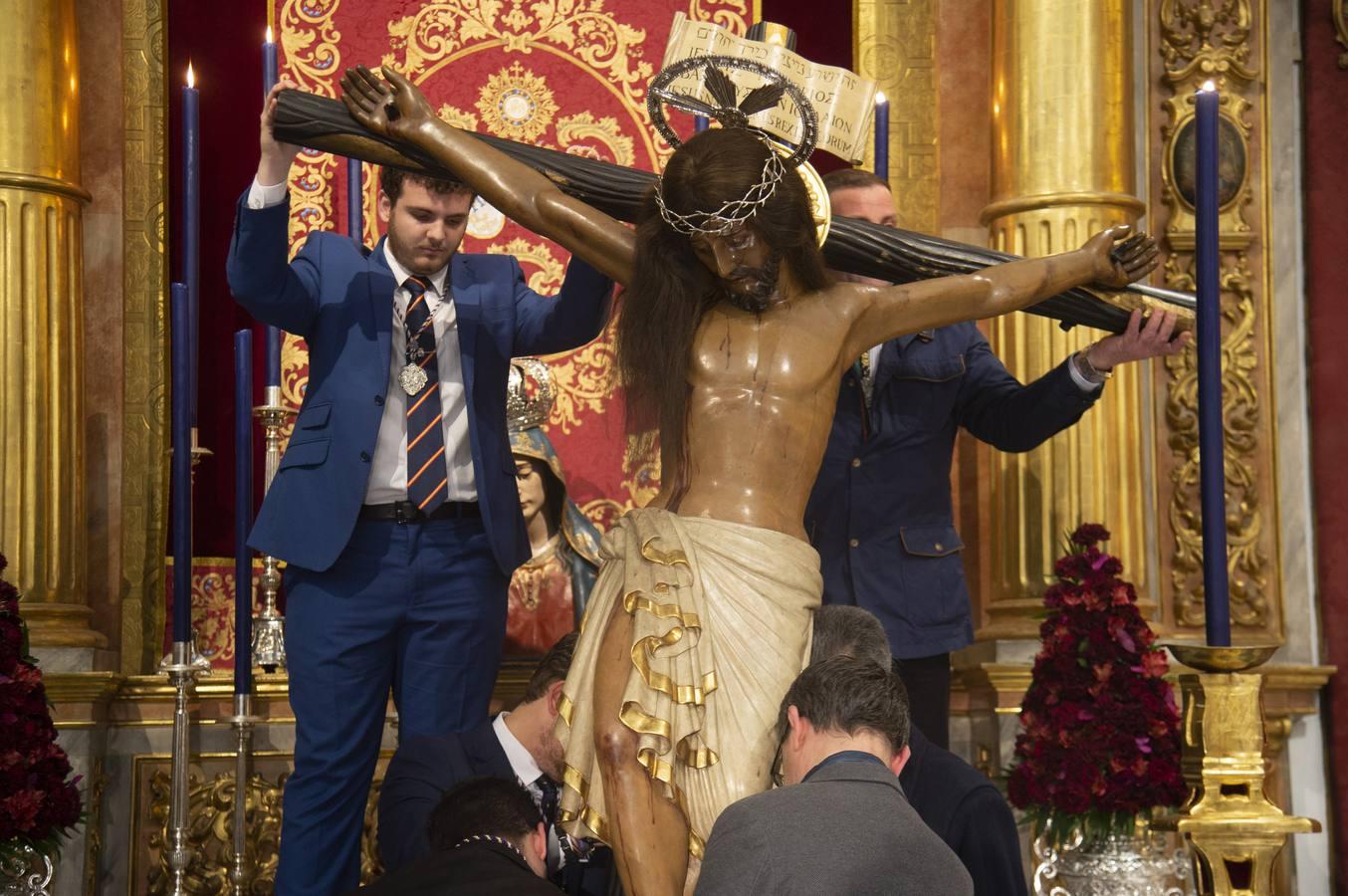 El vía crucis del Cristo de San Agustín