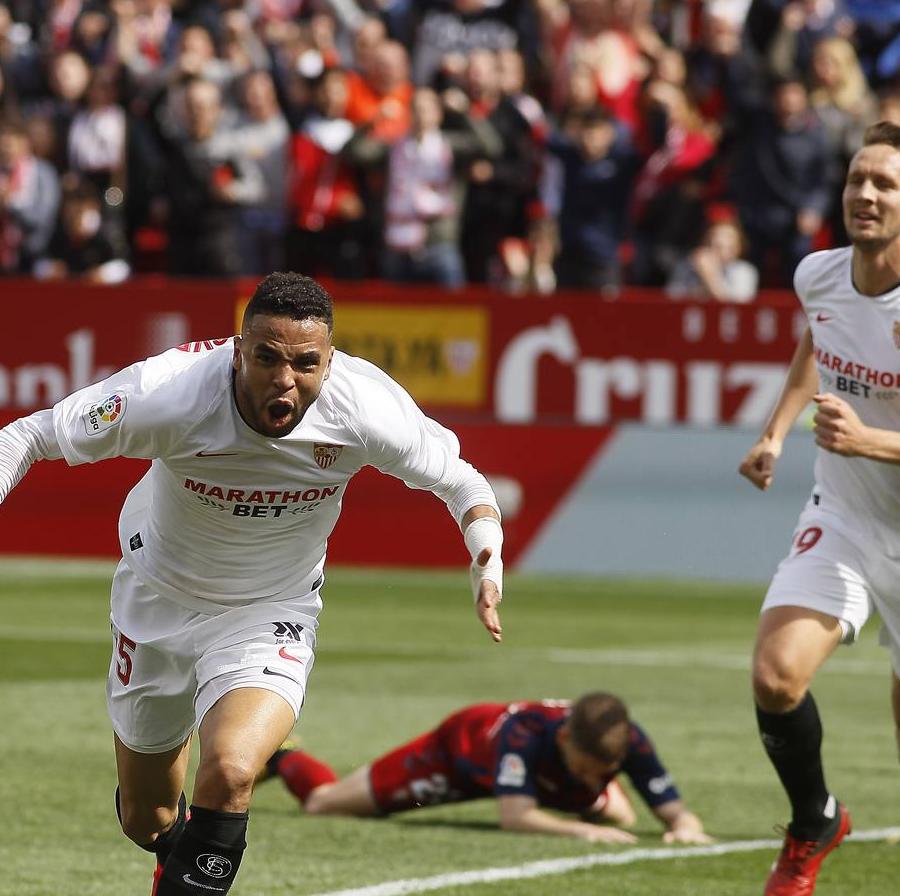 En imágenes, la victoria del Sevilla ante el Osasuna (3-2)