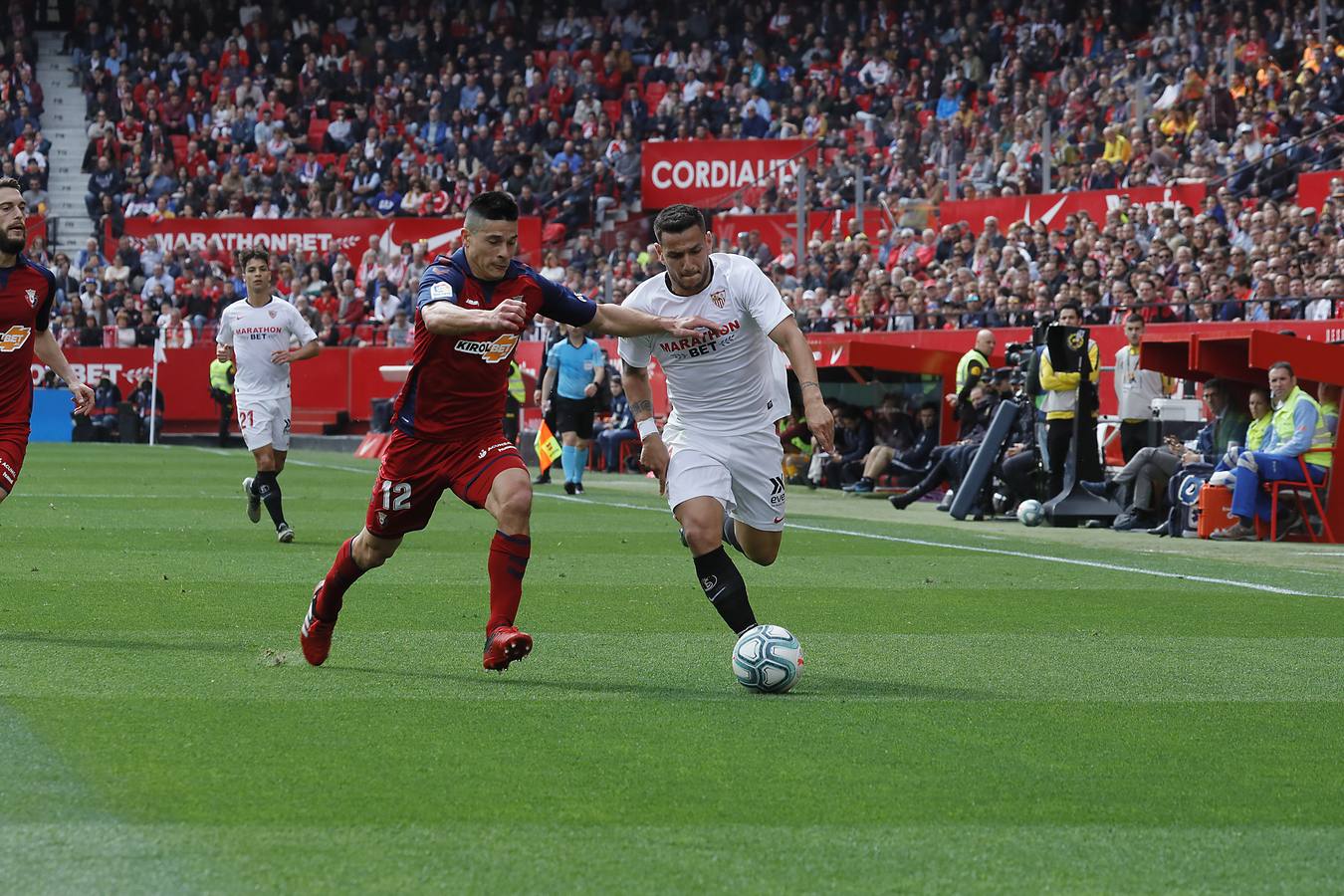 En imágenes, la victoria del Sevilla ante el Osasuna (3-2)