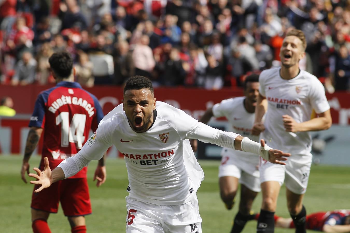 En imágenes, la victoria del Sevilla ante el Osasuna (3-2)