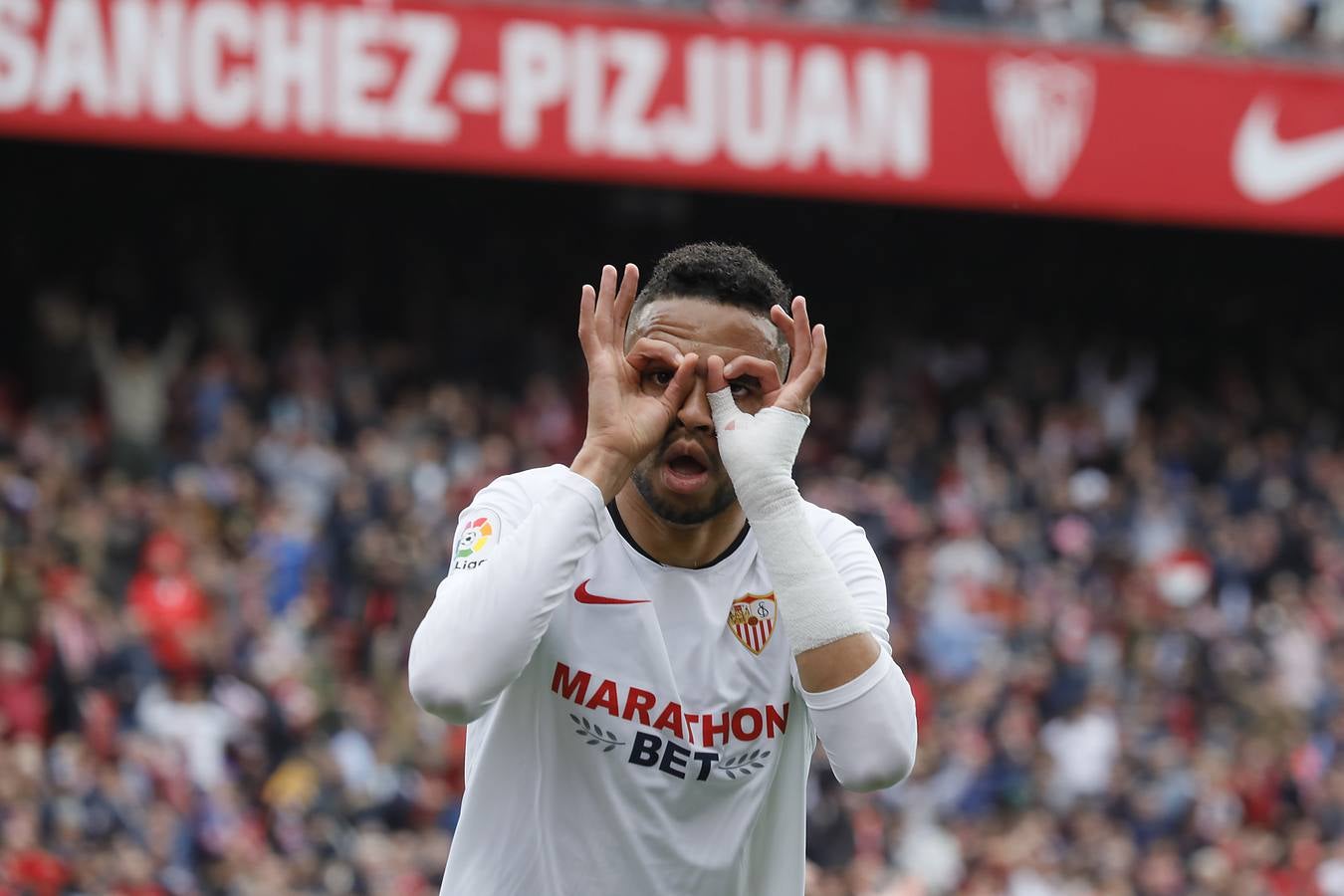 En imágenes, la victoria del Sevilla ante el Osasuna (3-2)