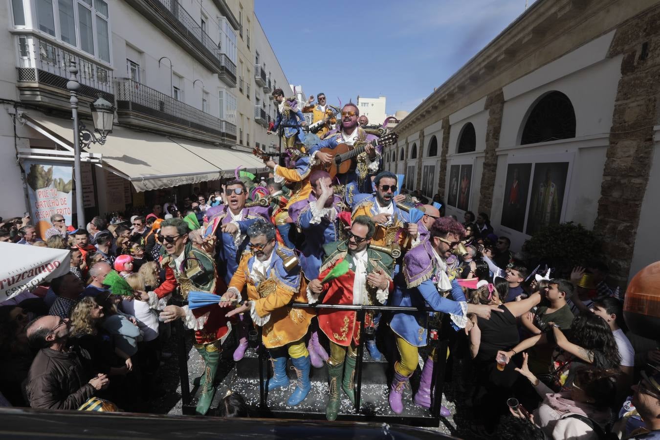 FOTOS: Carrusel de coros del segundo domingo de Carnaval de Cádiz