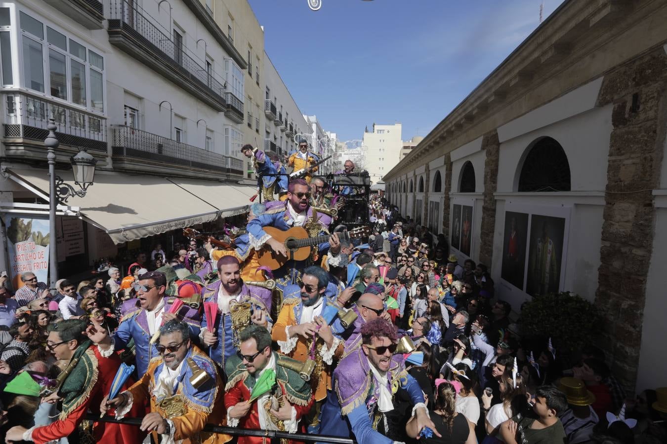 FOTOS: Carrusel de coros del segundo domingo de Carnaval de Cádiz