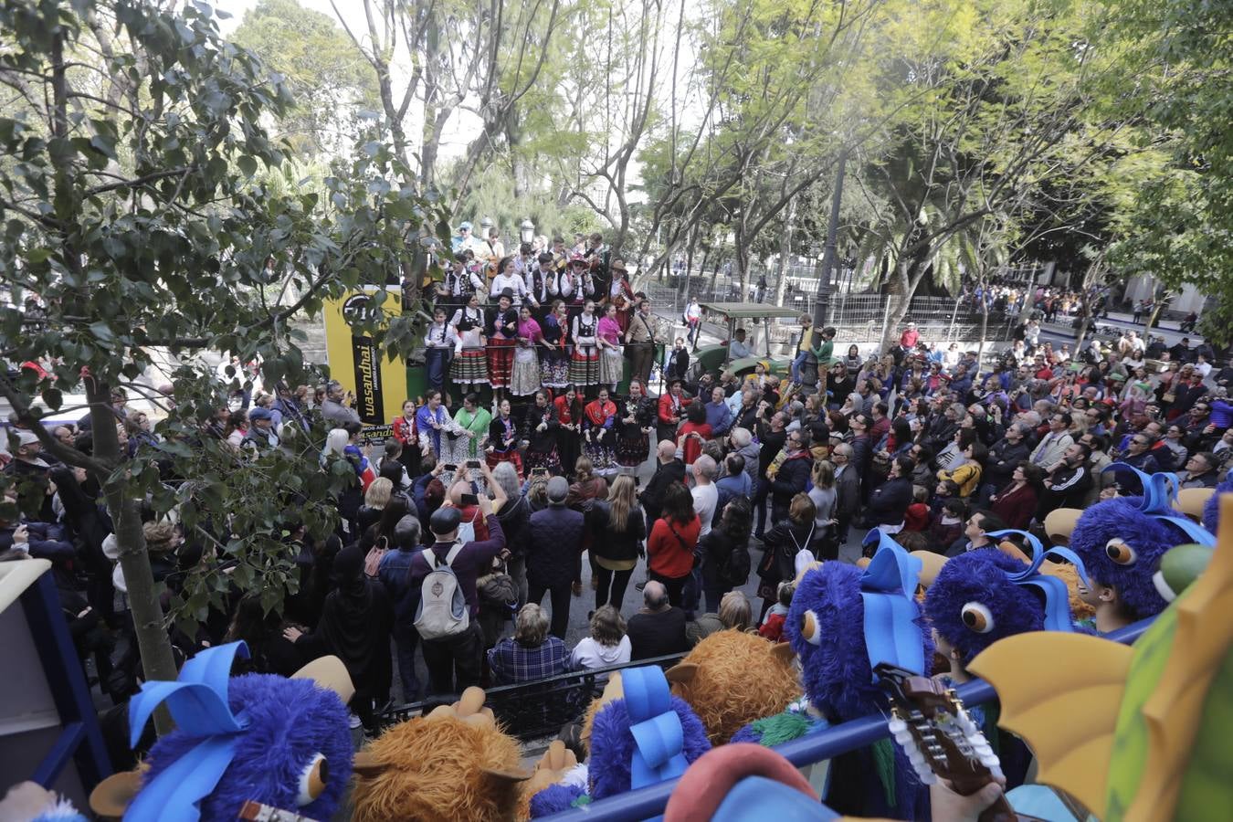 FOTOS: Carrusel de coros del segundo domingo de Carnaval de Cádiz