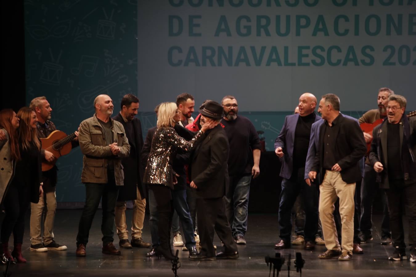 FOTOS: Así ha sido la Gala de los Antifaces de Oro del Carnaval de Cádiz 2020