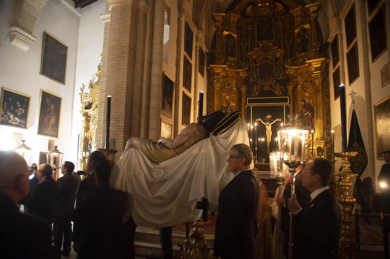 El vía crucis de Santa Marta