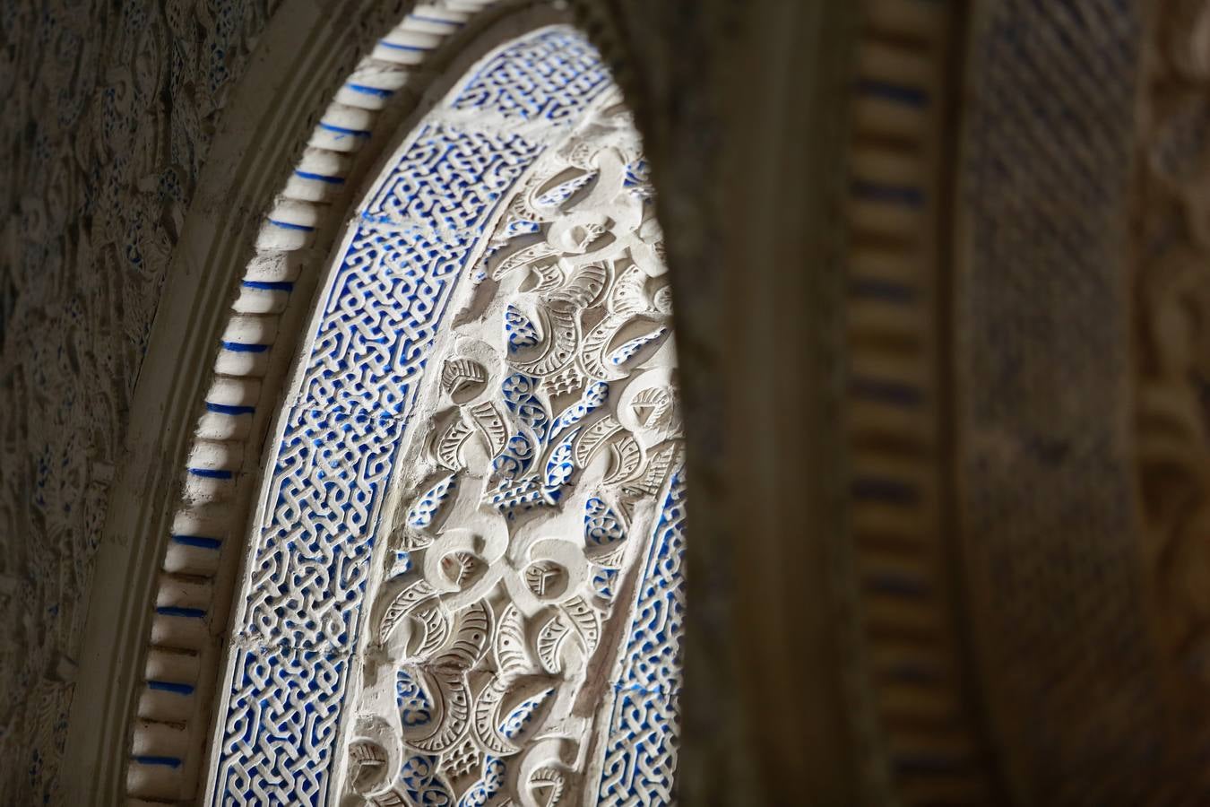 Visita a los trabajos de restauración de las yeserías del Real Alcázar